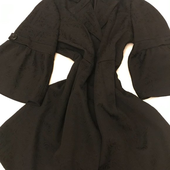 Woman's 3/4 Jacket / Coat Black - Picture 6 of 15